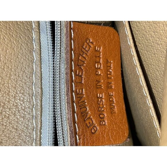 Borse In Pelle Women Brown Backpack Genuine Leather Made In Italy